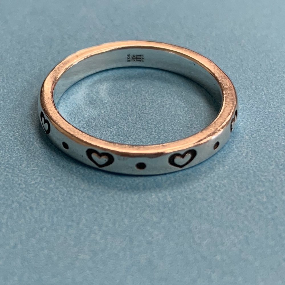 James Avery heart ring